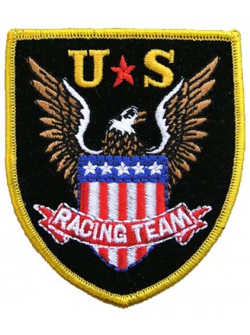 US RACING BIKER EMBROIDERED PATCH #08